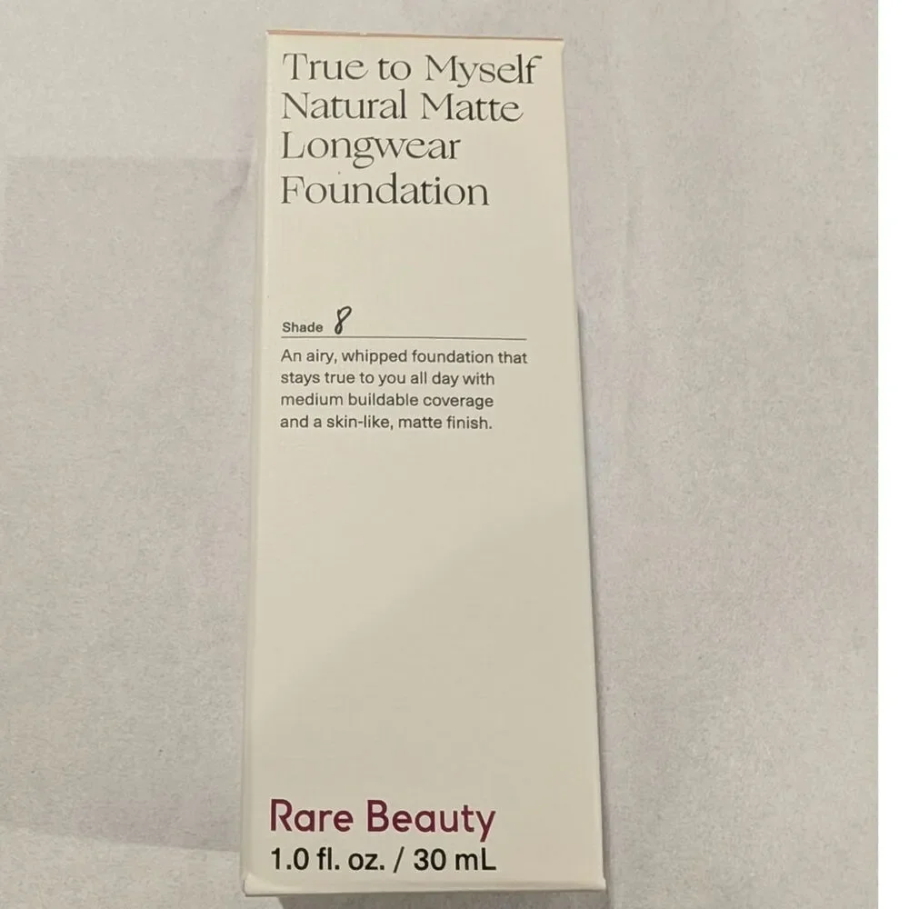 Rare Beauty True to Myself Natural Matte Foundation Shade Light Cool (8)1 fl oz